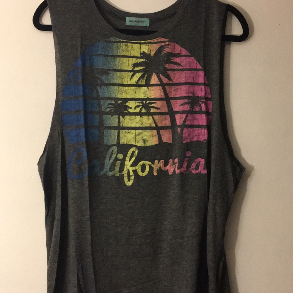 NWOT California muscle tee